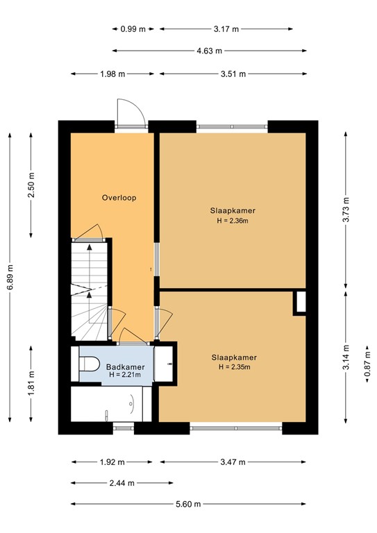 mediumsize floorplan